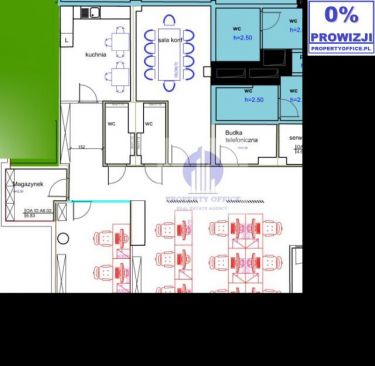 Śródmieście: biuro 193,46 m2