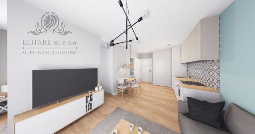 Mieszkanie  32,49 z możliwością wydzielnia sypialni/duża loggia/Wrocław Szczepin miniaturka 7