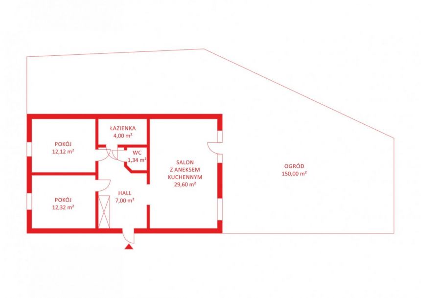 Gdynia Chwarzno-Wiczlino, 769 000 zł, 66.4 m2, parter/2 miniaturka 18