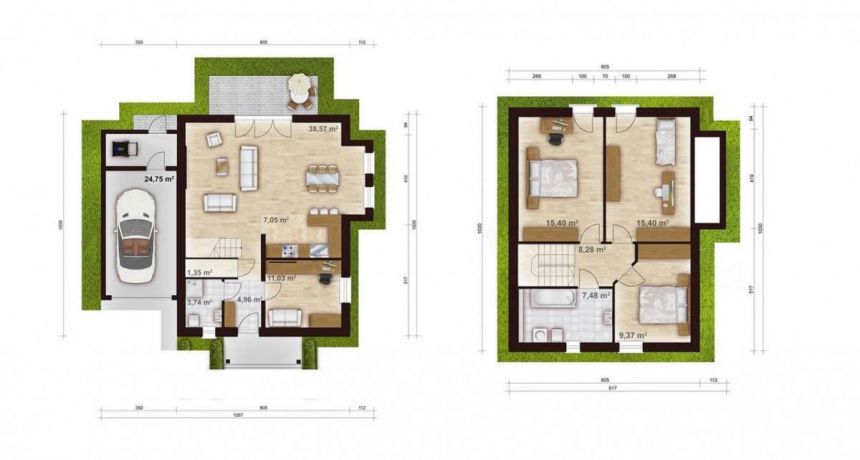 Pszczyna, 569 900 zł, 132.89 m2, ogrzewanie gazowe miniaturka 3