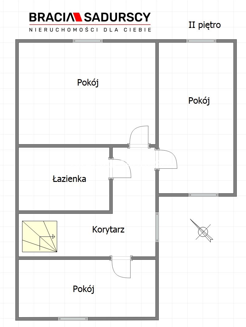 2 poziom. 5 pokoi, 100 m2, parking + ogródek miniaturka 4