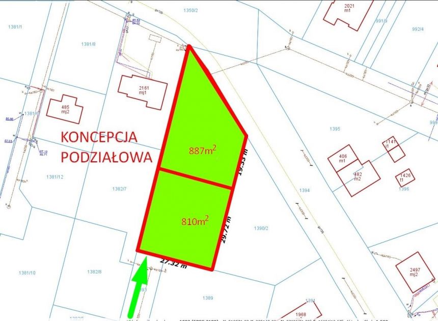Działka budowlana w Kaźmierzu miniaturka 6