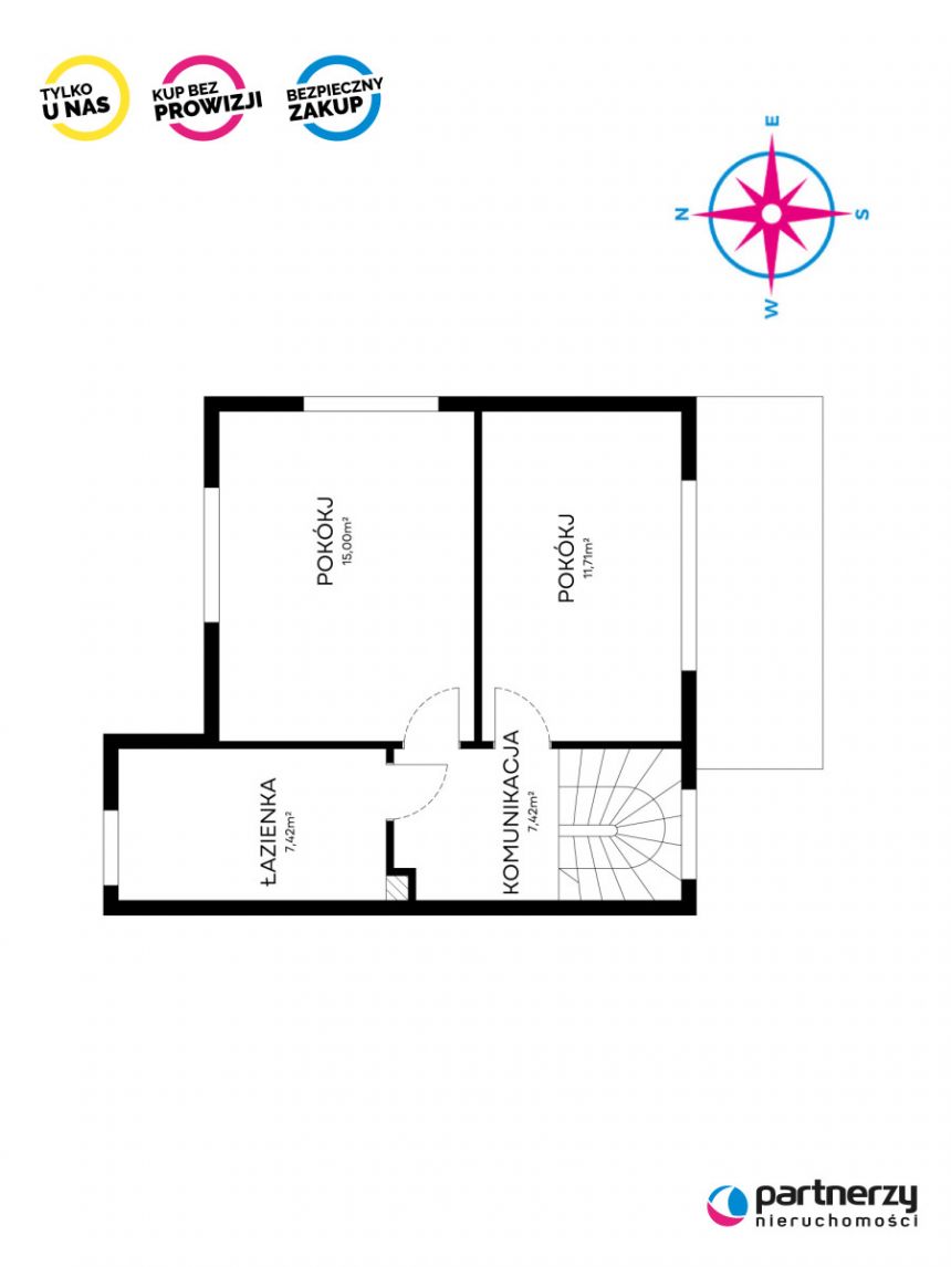 Gdynia Chwarzno-Wiczlino, 1 299 000 zł, 86.53 m2, 3 pokoje miniaturka 18