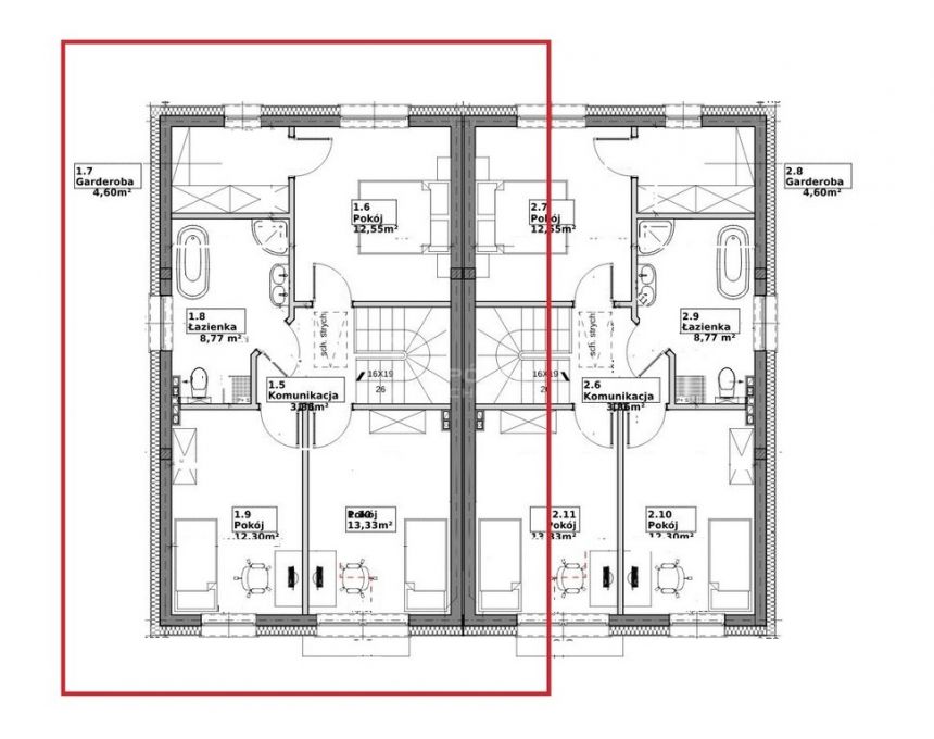 dom deweloperski 110 m2 -4 pok-3 minuty od Legnicy miniaturka 3