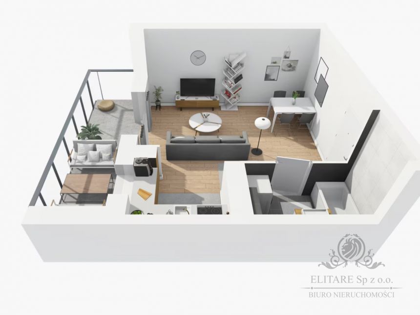 Mieszkanie NOWE 29,92m2 ,1 pok. w Centrum Wrocławia/Stare Miasto miniaturka 7