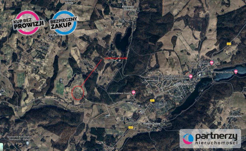 Piekło Górne, 133 589 zł, 15.01 ar, droga dojazdowa utwardzona miniaturka 8