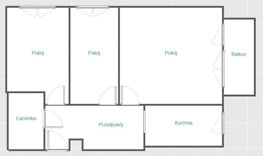 3 pokoje, balkon, ciepła woda z sieci, garaż miniaturka 10