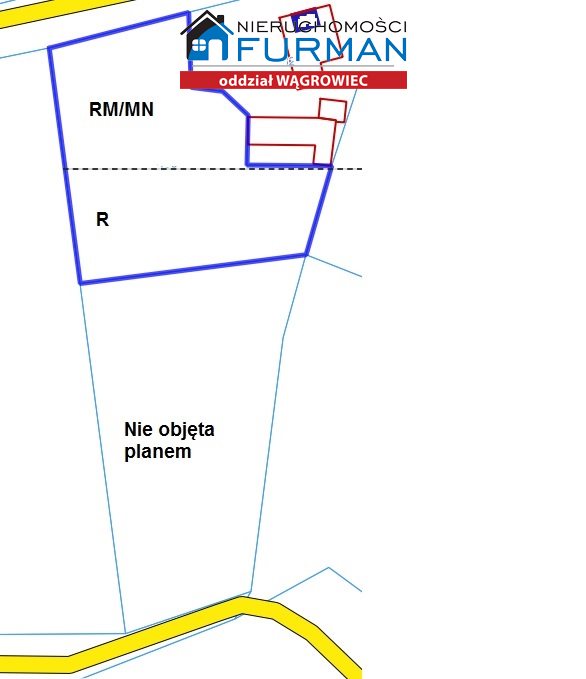 Panigródz, 190 000 zł, 40.56 ar, budowlana miniaturka 5