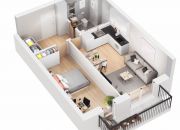 2pok.mieszk.na Krzykach z balkonem/oferta od dewelopera miniaturka 7