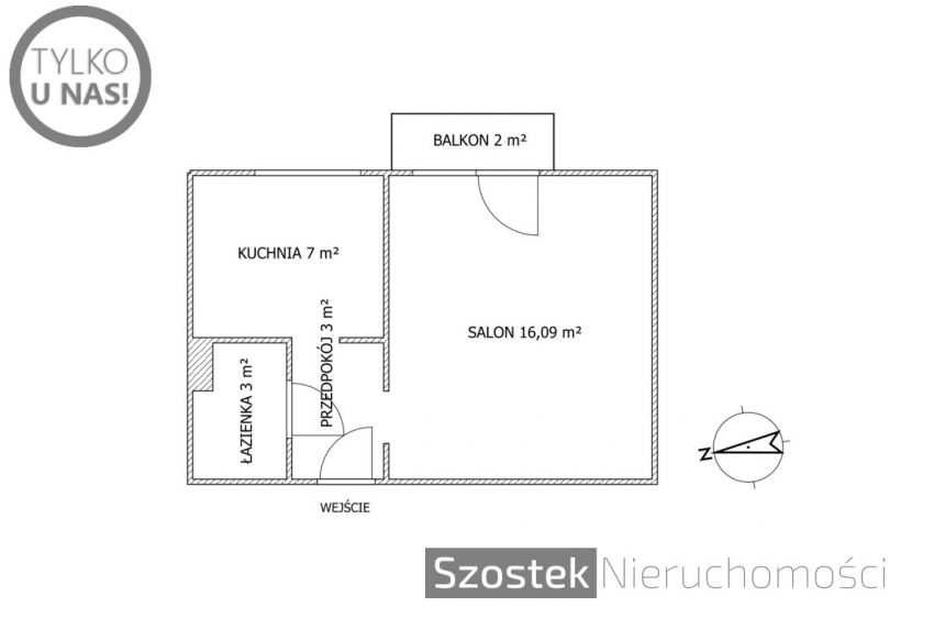 Częstochowa Raków, 189 000 zł, 29.09 m2, z balkonem miniaturka 13