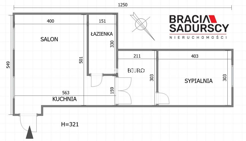 Całkowicie nowy apartemant / Rynek Podgórski miniaturka 3