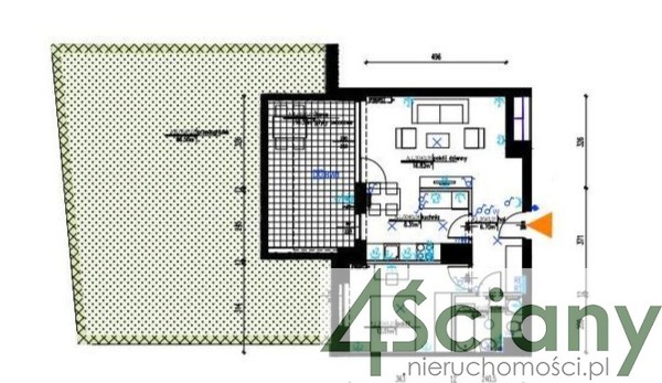 Warszawa Górny Mokotów, 1 050 000 zł, 48 m2, parter/5 miniaturka 6
