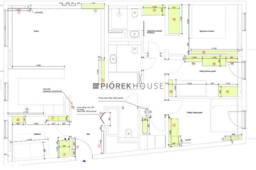 5 pokojowe mieszkanie  ul. Sarmacka Wilanów miniaturka 13