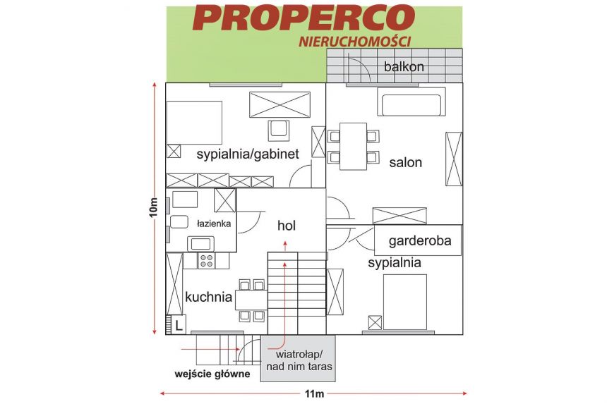 Mieszkanie 3 pok., 96 m2, ul. Posłowicka miniaturka 17