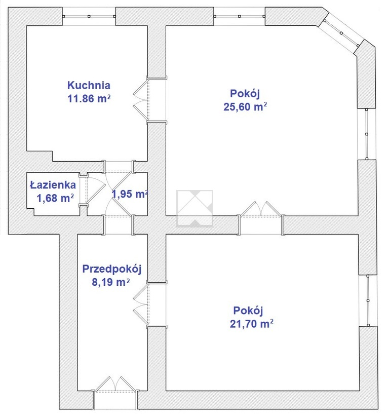 Przestrzenne mieszkanie parter 3 Maja miniaturka 12