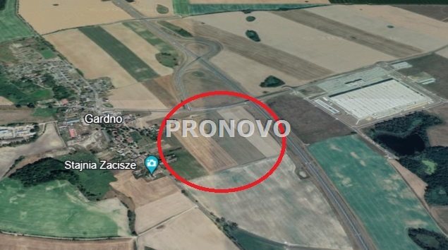 działka budowlana 9000m2 Gardno gm. Gryfino miniaturka 5