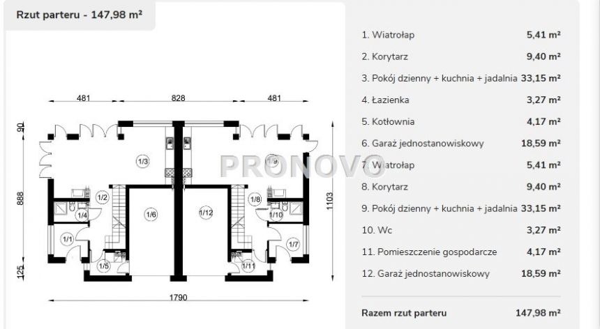 dom 6 pokoi 185m2 Mierzyn miniaturka 17
