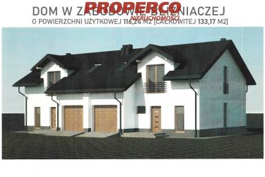 Dom bliźniak 133,17 m2, 5 pokoi, Bilcza