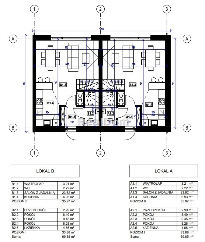 Segment szeregówki środkowy z ogrodem + parking miniaturka 5