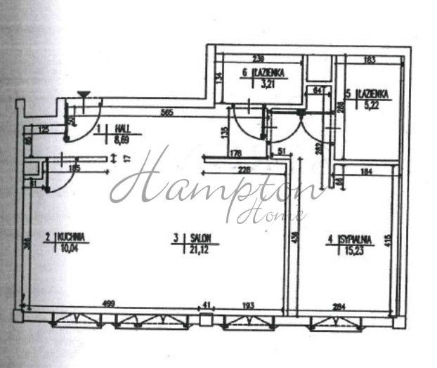 Warszawa Mokotów, 1 275 000 zł, 63 m2, pietro 1 miniaturka 11