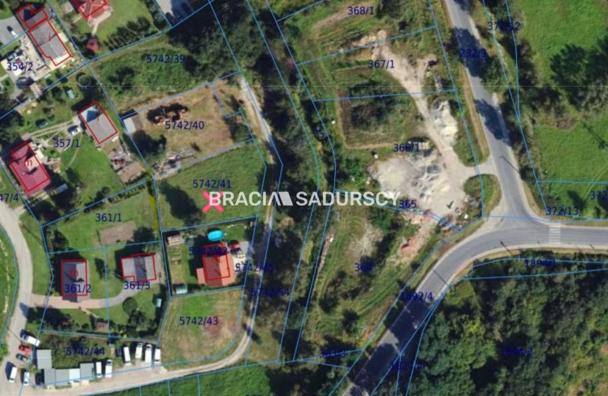 DZIAŁKA BUDOWLANA SKAWINA 10AR miniaturka 2