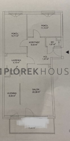 3-pokojowe mieszkanie na Wilanowie