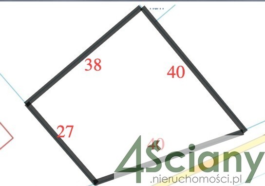 Leoncin, 225 000 zł, 12.67 ar, budowlana miniaturka 2
