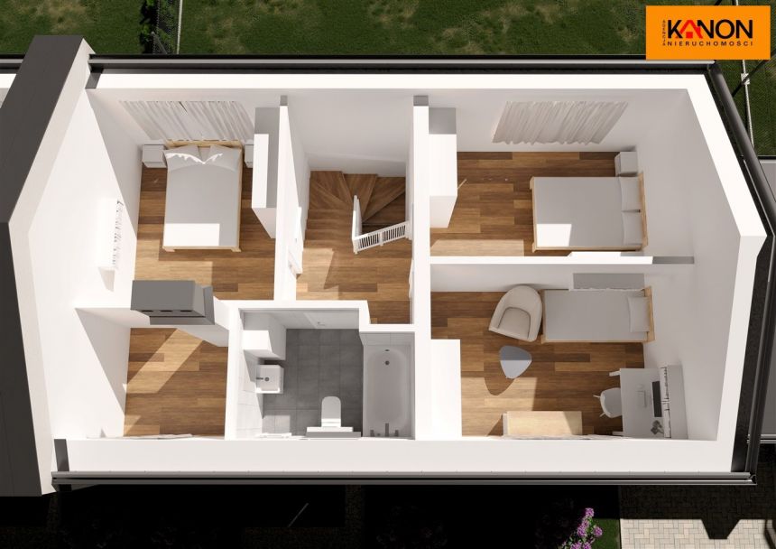 Bielsko-Biała Lipnik, 659 000 zł, 116 m2, z bloczków ceramicznych miniaturka 11
