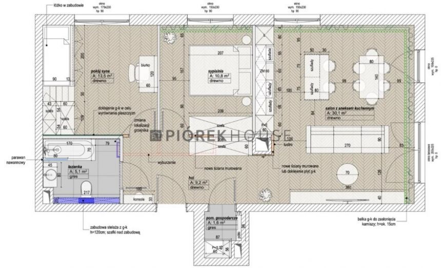 3-pokojowe mieszkanie na Białołęce miniaturka 12