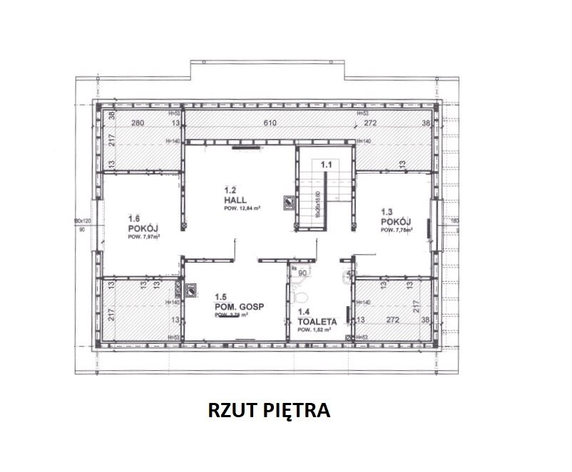 Dom w Rumianku jednorodzinny wolnostojący 121m² miniaturka 7