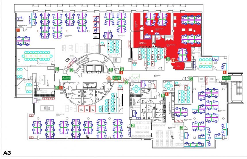 Wrocław Fabryczna, 10 836 zł, 180 m2, pietro 3 miniaturka 17