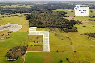 Działka z warunkami zabudowy nad jeziorem Blanki