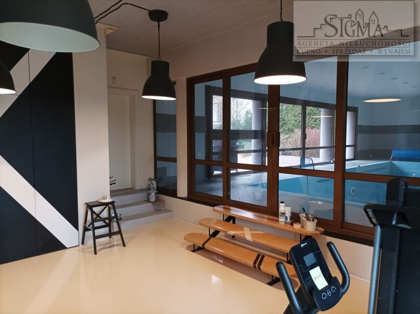 Ursynów,rezydencja 660m2,działka 3400m2,basen,saun miniaturka 8