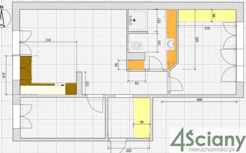 Warszawa Ursynów, 1 099 999 zł, 70 m2, dobry standard miniaturka 8