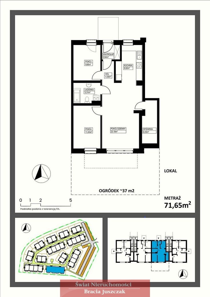 Zacharzyce, 644 778 zł, 71.65 m2, pietro 1 miniaturka 6