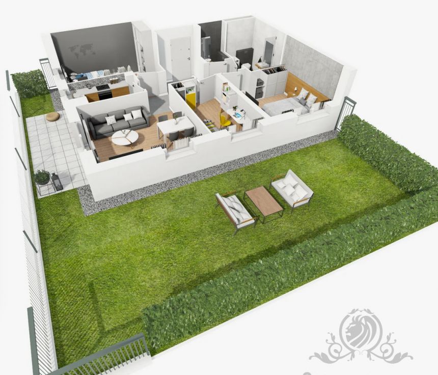 W REALIZACJI 11.2024/Mieszkanie 4 pok, 67,7m2 + balkon / Wrocław, Księże Wielki miniaturka 3