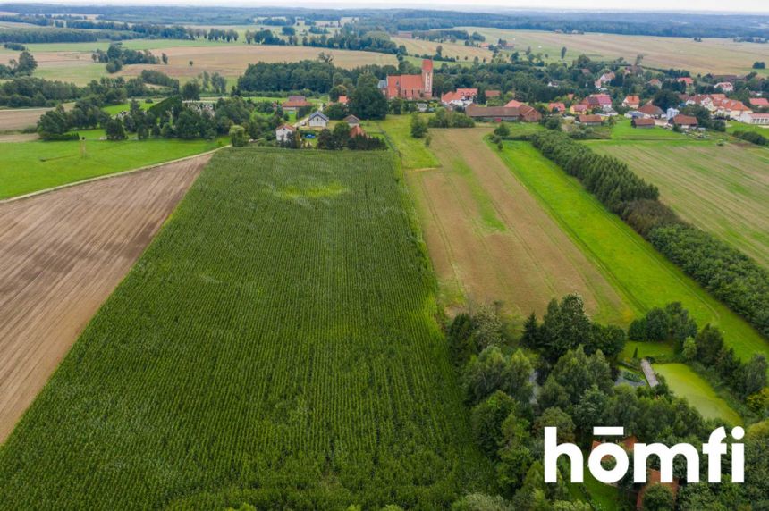 Działka siedliskowa z domem i stawem 3,31ha miniaturka 6