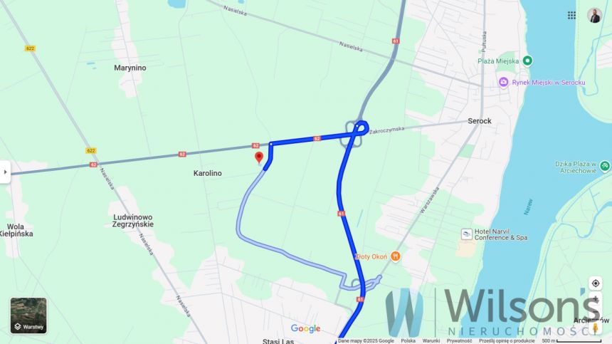 Karolino, 199 000 zł, 8 ar, droga dojazdowa utwardzona miniaturka 5