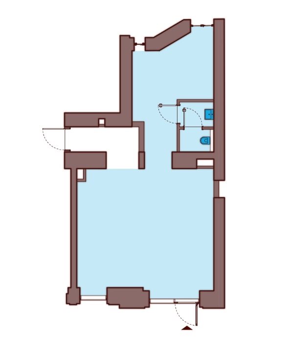 LOKAL NA WYNAJEM-KAZIMIERZ-UL.WĘGŁOWA-62,30M2 miniaturka 7