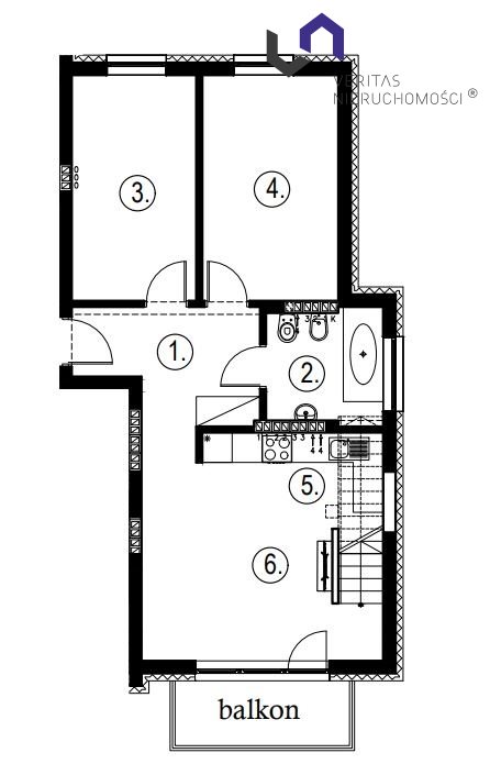Jaworze, 542 823 zł, 78.67 m2, w apartamentowcu miniaturka 11
