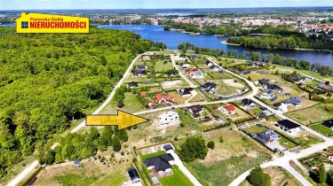Widokowa działka z budową domu, ulica Tulipanowa.