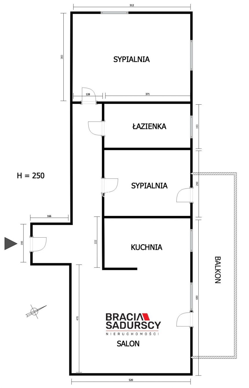 Widokowy apartament na Bronowickiej miniaturka 3