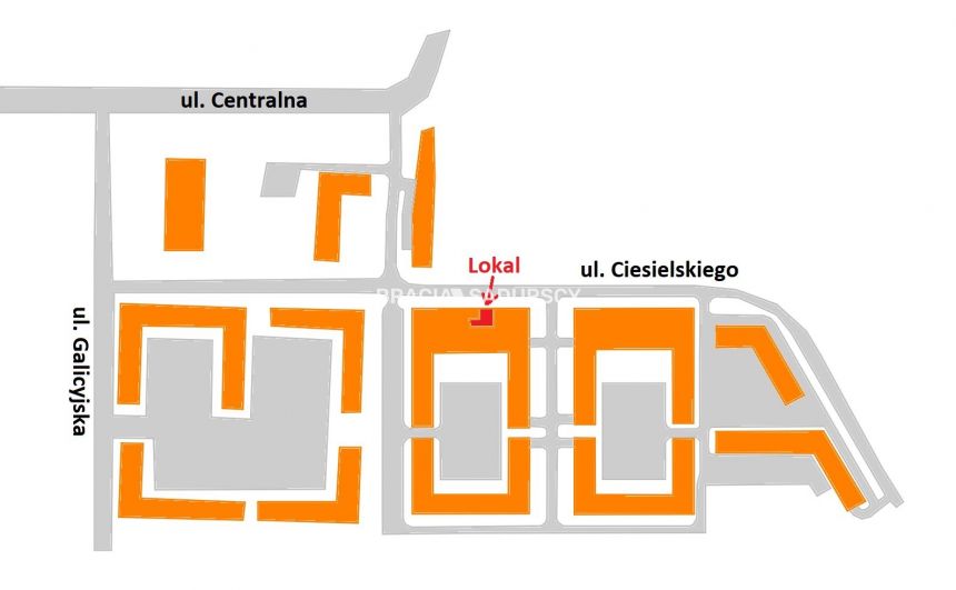 Lokal, Czyżyny, st. deweloperski, d.lokalizacja miniaturka 4