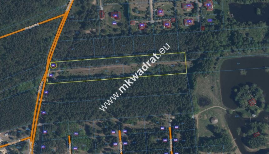 Piękne działki otoczone lasem Czarny las 11 813m2 miniaturka 2