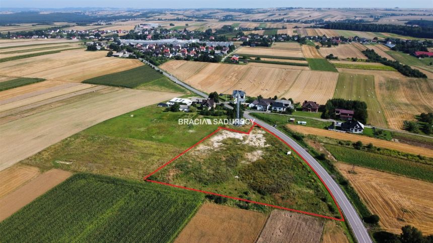 Działka usługowa przy drodze wojewódzkiej nr 794 miniaturka 2
