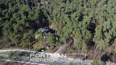 Piękna zalesiona 2500m2  w Otwocku Śródborowie