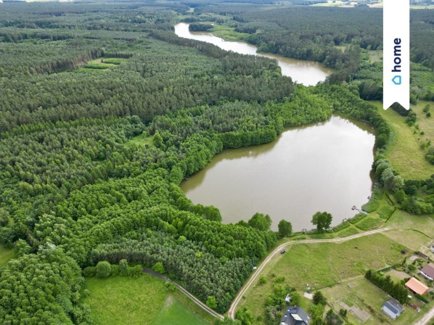 Działka siedliskowa z linią brzegową jeziora miniaturka 2