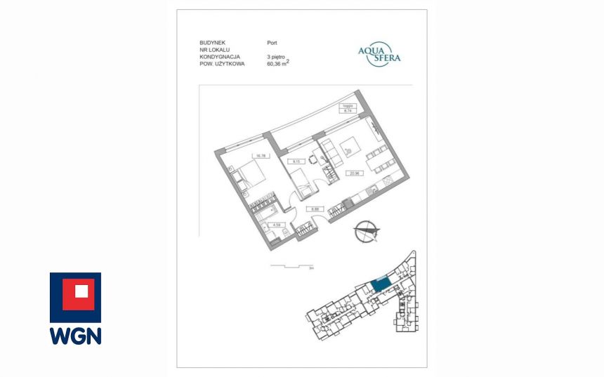 Reda Prima Reda, 499 999 zł, 61 m2, do wykończenia miniaturka 9