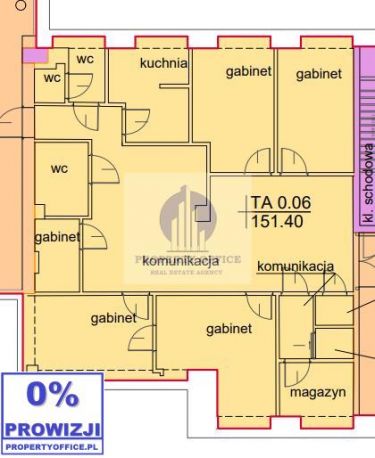 Wola: biuro/usługi 177,14 m2