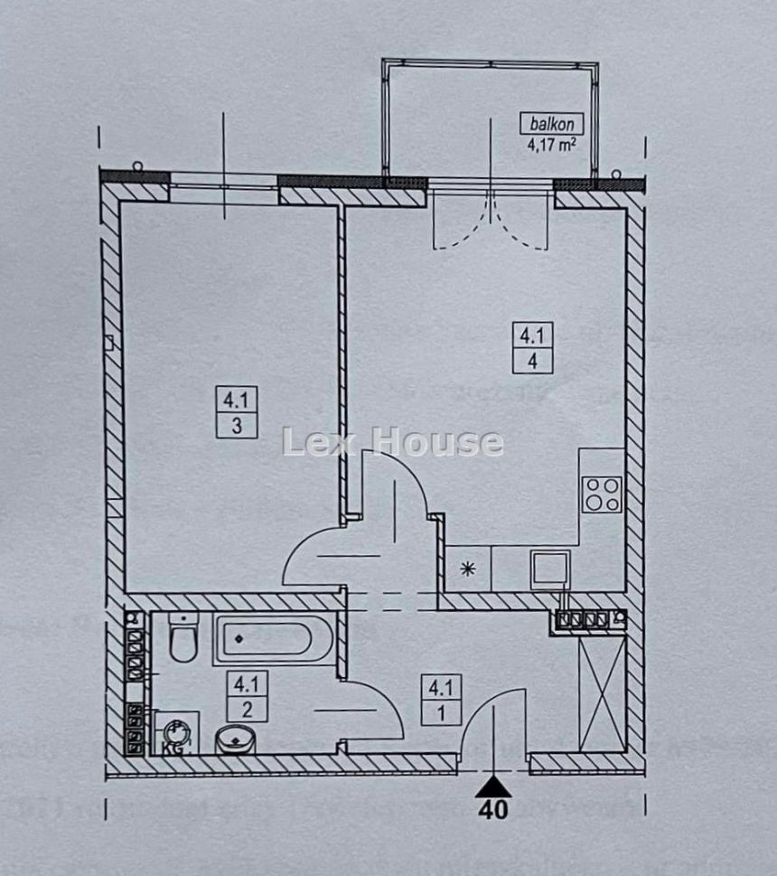 Szczecin Płonia, 585 240 zł, 48.77 m2, pietro 3 miniaturka 11